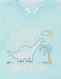 Little M Never Forget To Have Fun Baju Set Jersey Bayi Laki-Laki