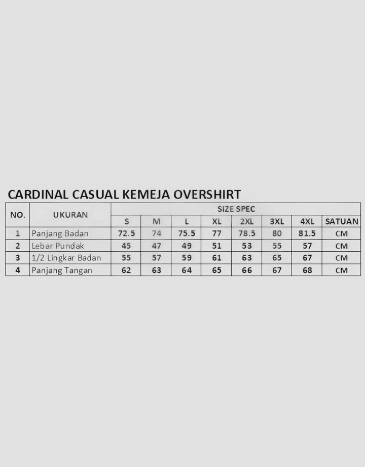 Cardinal Kemeja Minimalis yang Serbaguna Pria