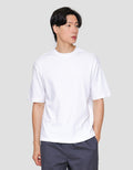 Suko Oversized Interlock Tee Ss Kerah Bulat Kaos Lengan Pendek Pria