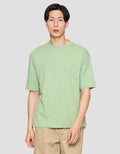 Suko Oversized Interlock Tee Ss Kerah Bulat Kaos Lengan Pendek Pria