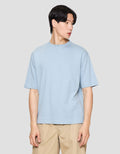 Suko Oversized Interlock Tee Ss Kerah Bulat Kaos Lengan Pendek Pria