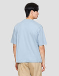 Suko Oversized Interlock Tee Ss Kerah Bulat Kaos Lengan Pendek Pria