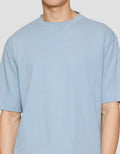 Suko Oversized Interlock Tee Ss Kerah Bulat Kaos Lengan Pendek Pria