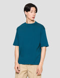 Suko Oversized Interlock Tee Ss Kerah Bulat Kaos Lengan Pendek Pria