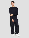 Suko Sweater Baby Terry Sweatshirt Kerah Bulat Lengan PanjangPria