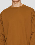 Suko Sweater Baby Terry Sweatshirt Kerah Bulat Lengan PanjangPria