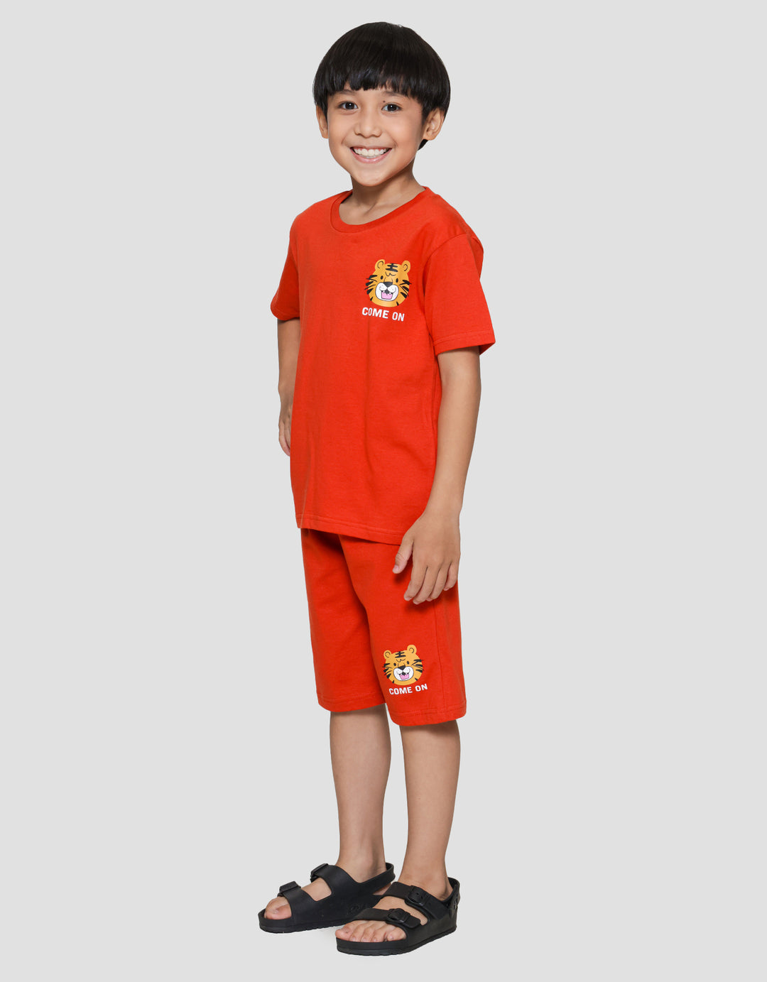 Little M Tiger Come On Pakaian Setelan Anak Laki-laki