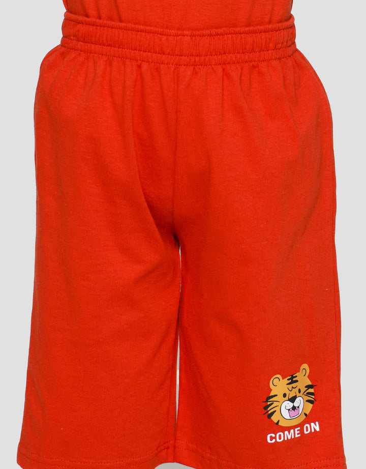 Little M Tiger Come On Pakaian Setelan Anak Laki-laki