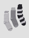 Cole Combo Grey Strip Kaos Kaki Pria