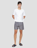 Cole Filafil BlackTextured Celana Boxer Pria