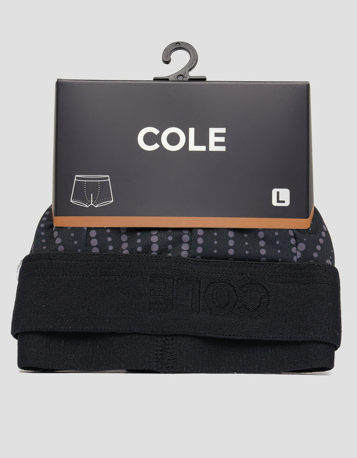 Cole Geometric Dot Boxer Pria