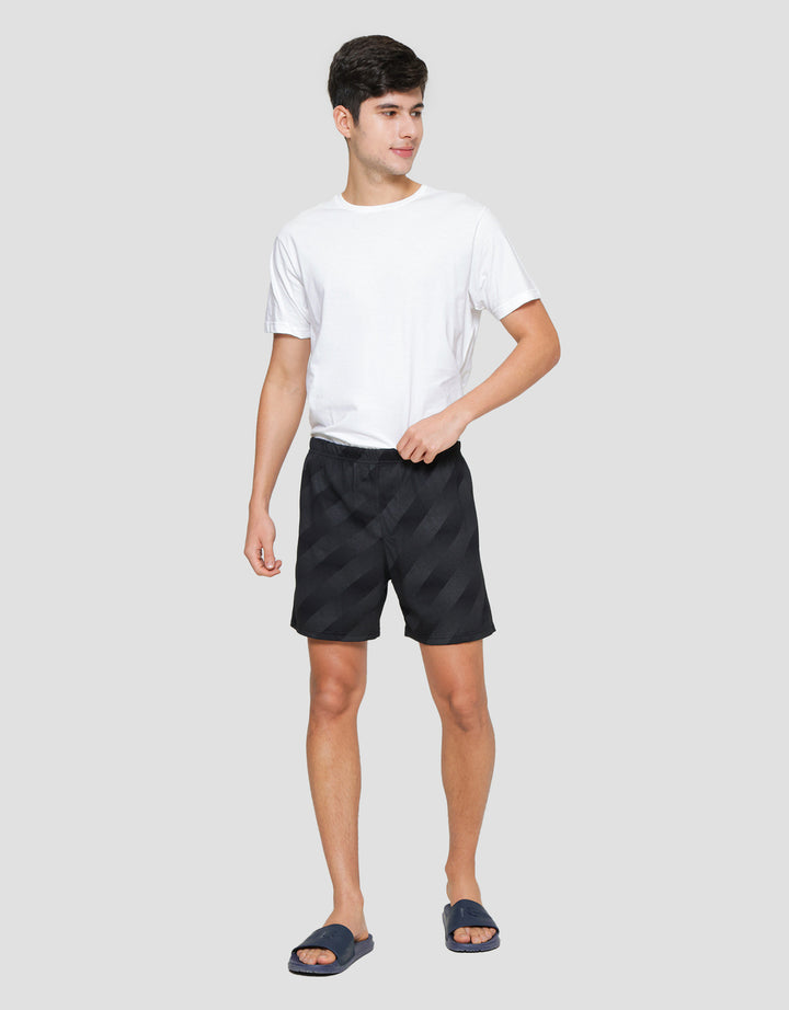 Cole Wove Linen Wave Boxer Pria