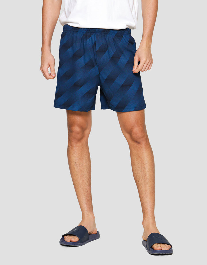 Cole Wove Linen Wave Boxer Pria