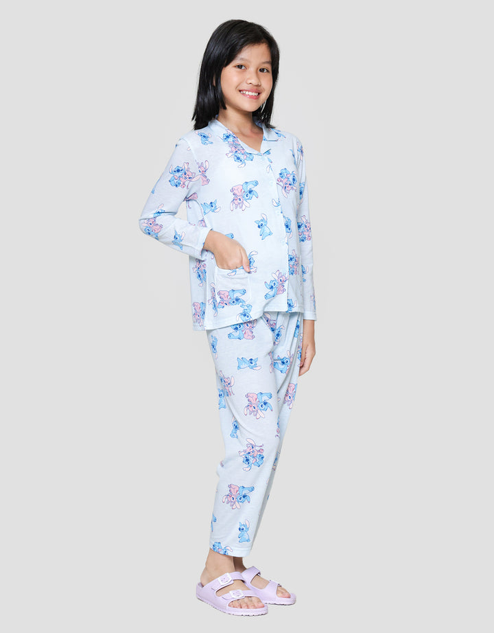Disney Stitch Setelan Piyama Anak Perempuan