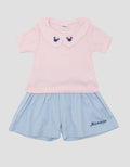 Disney Minnie Combi Set Baby Kids Clothes