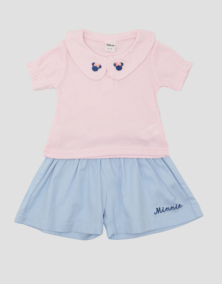 Disney Minnie Combi Set Baby Kids Clothes