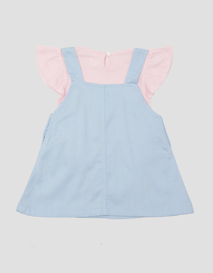 Disney Embro Minnie Combi Midi Dress Anak Perempuan