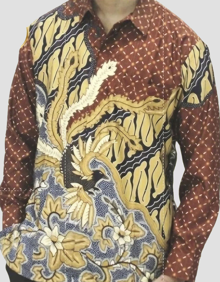 Bali Lestari Dobby Kemeja Motif Pria