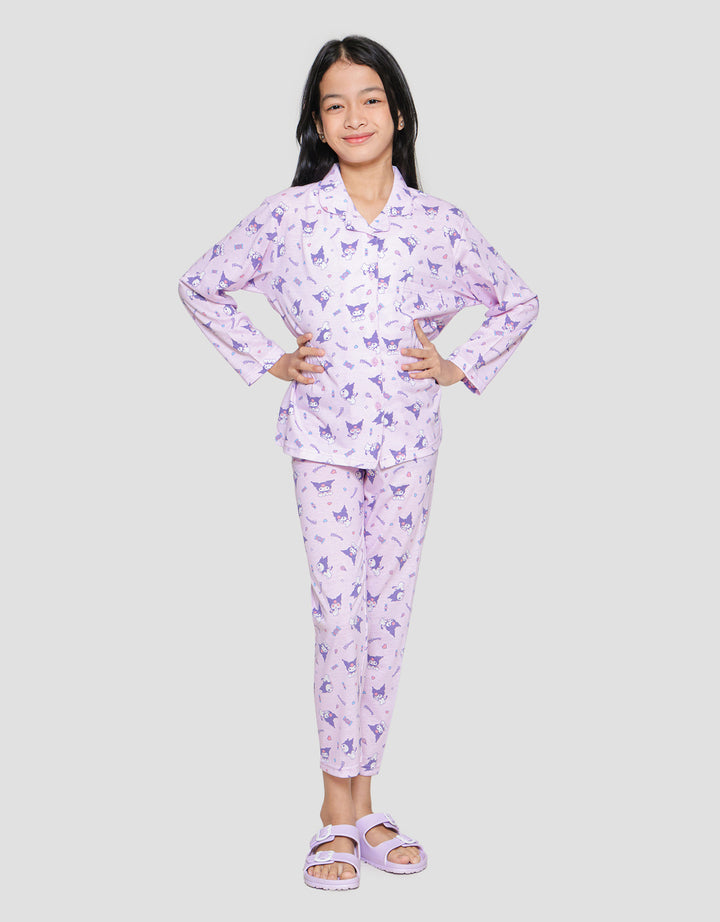 Character Kuromi Set Girls Pajamas