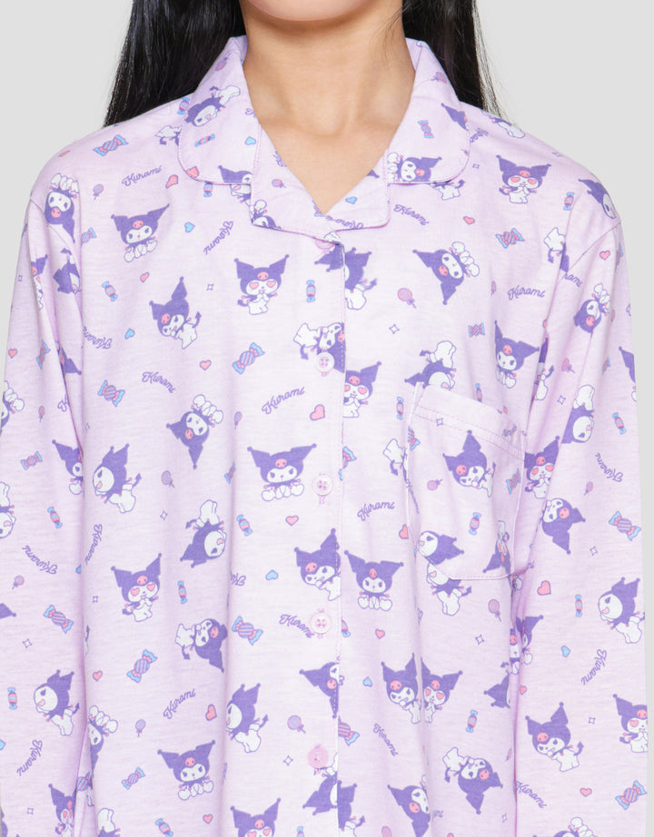 Character Kuromi Set Girls Pajamas