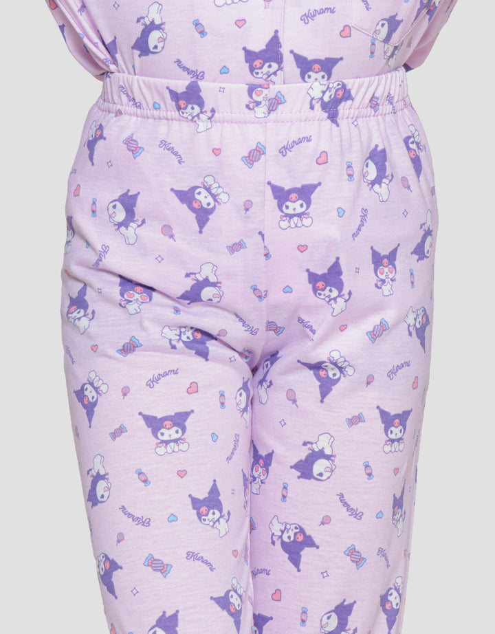 Character Kuromi Set Girls Pajamas