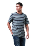 Bombboogie Branca Kaos T-Shirt Striped Pria