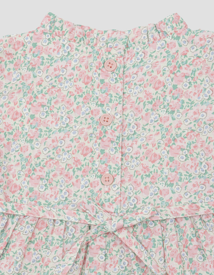 Little M Flower Midi Dress Anak Bayi