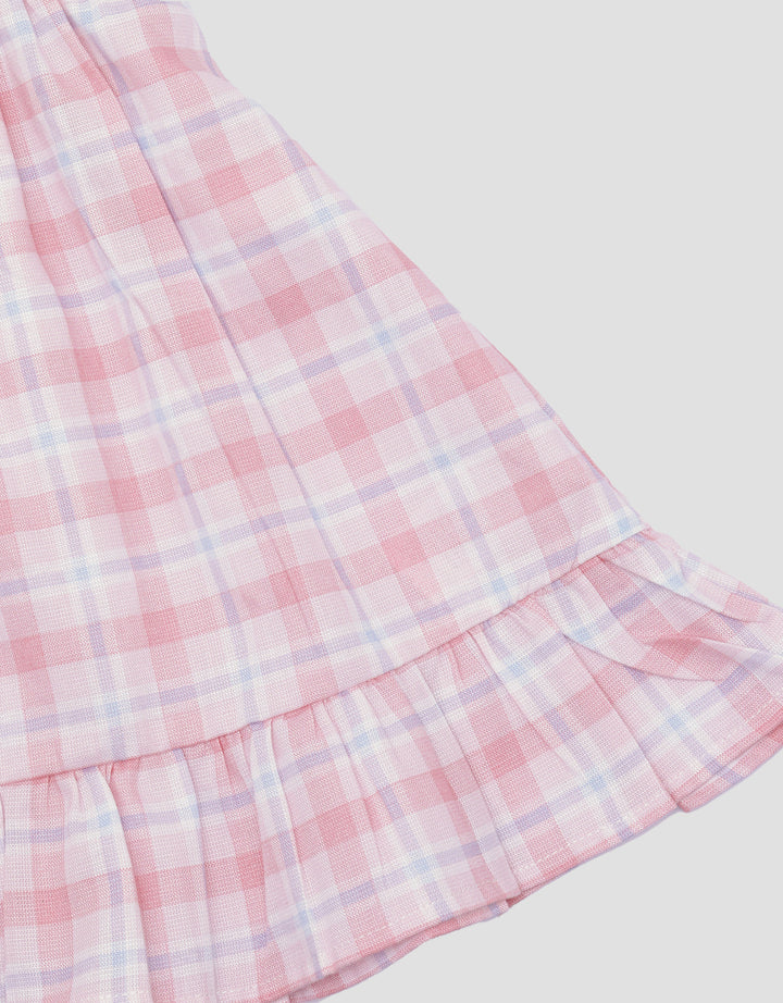 Little M Kotak2 Kerah Shanghai Midi Dress Bayi Perempuan