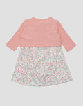 Little Flower Midi Dress Cardi Anak Bayi