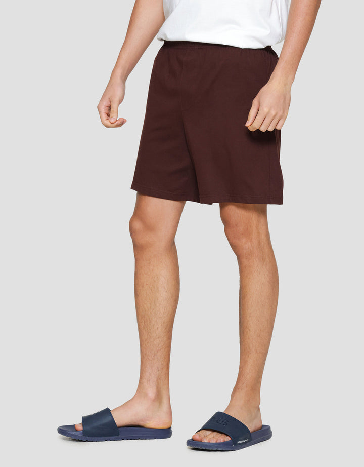 Cole Knit Short Solid Boxer Pria