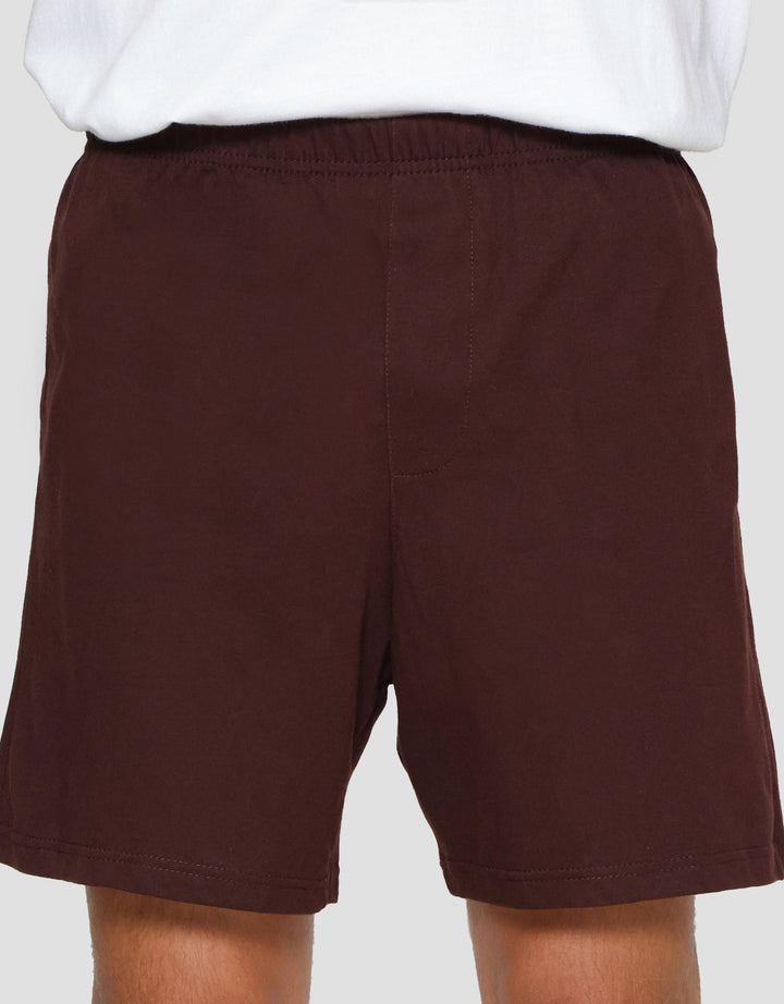Cole Knit Short Solid Boxer Pria