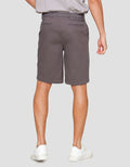 Cole Solid Cotton Bermuda Celana Pendek Pria