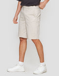 Cole Solid Cotton Bermuda Celana Pendek Pria