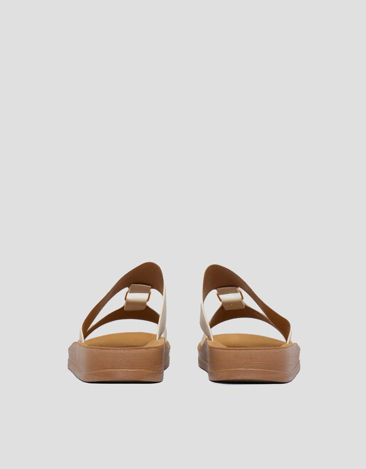 St. Yves Double Strap Sandal Slipper Wanita