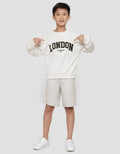 Nevada London Print Boys Sweater
