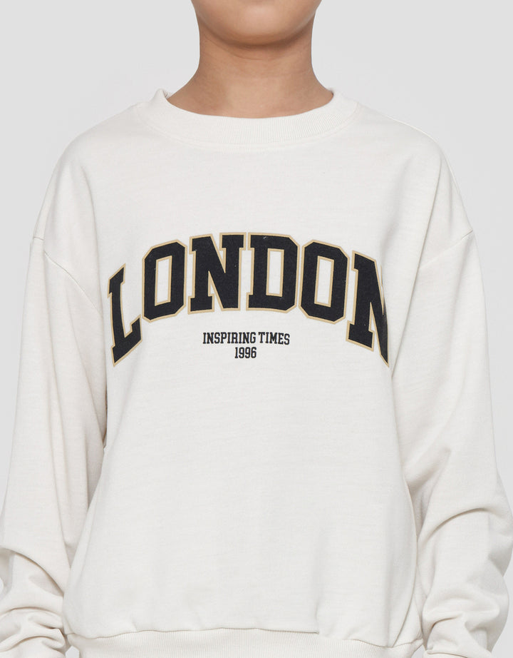 Nevada London Print Boys Sweater
