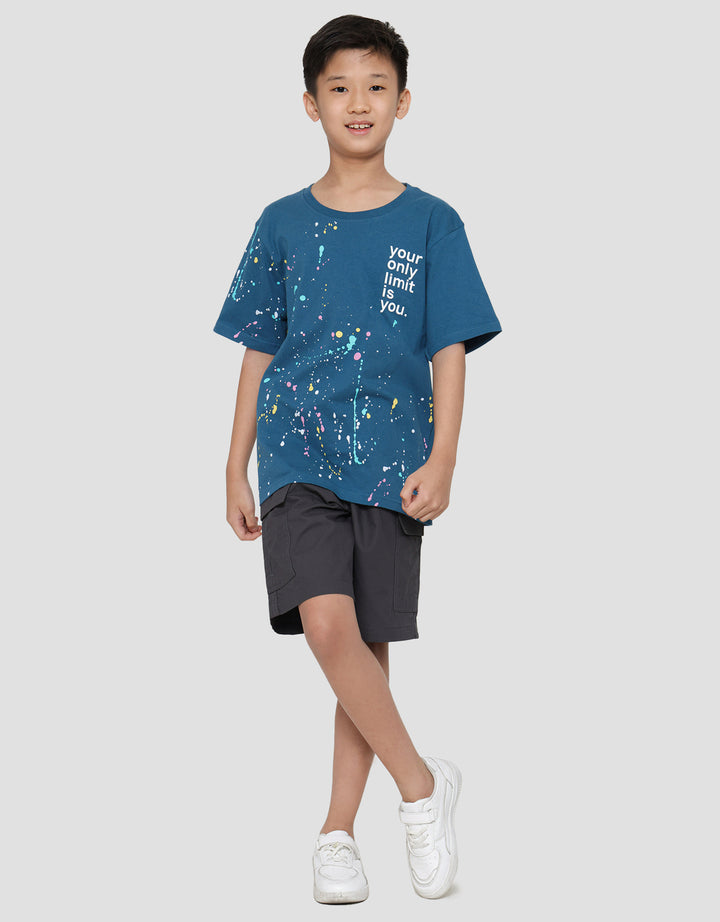 Nevada Splash Waist Kaos Anak Laki-laki