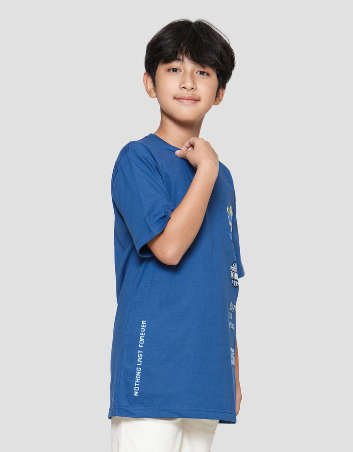 Nevada Print Patch Awesome Kaos Anak Laki-laki
