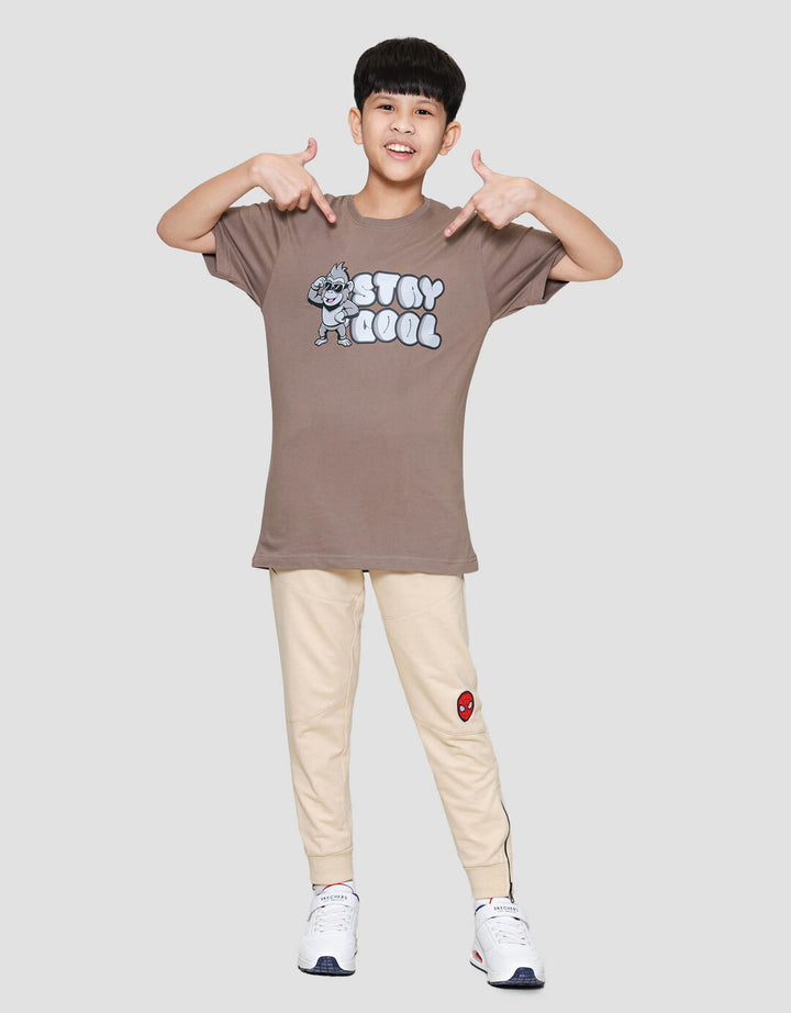 Nevada Print Stay Cool Kaos Anak Laki-laki