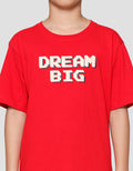 Nevada Print Pixel Dream Big Kaos Anak Laki-laki