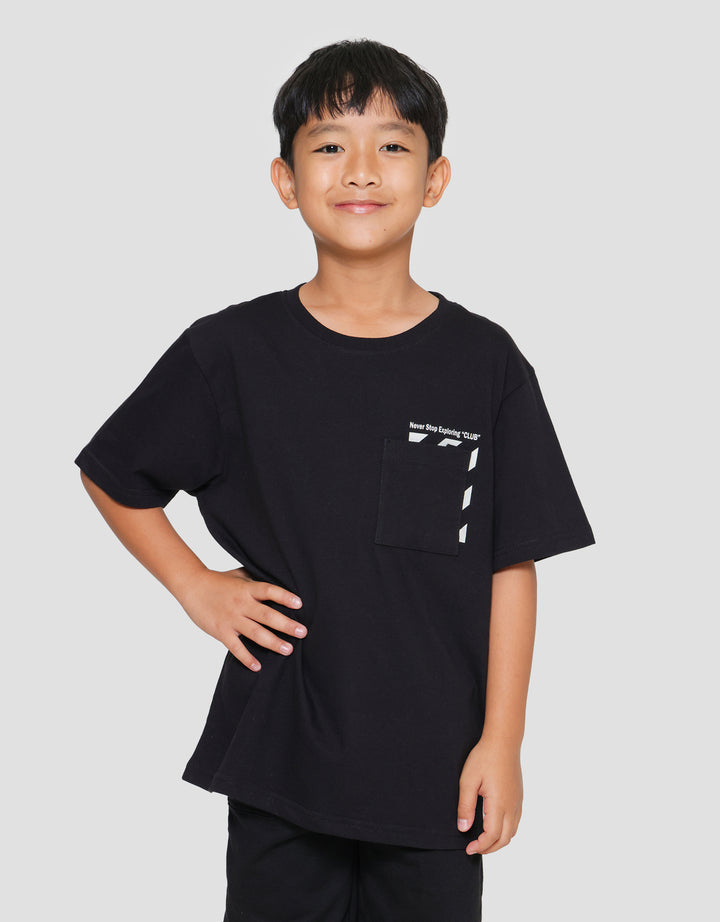 Nevada Curve Pocket Kaos Anak Laki-laki