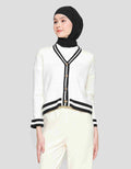Annisa Blacklist Buttoned Cardigan Wanita