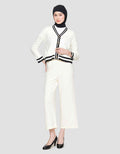 Annisa Blacklist Buttoned Cardigan Wanita
