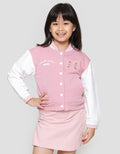 Nevada Varsity Ribbon Jaket Anak Perempuan