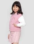 Nevada Varsity Ribbon Jaket Anak Perempuan