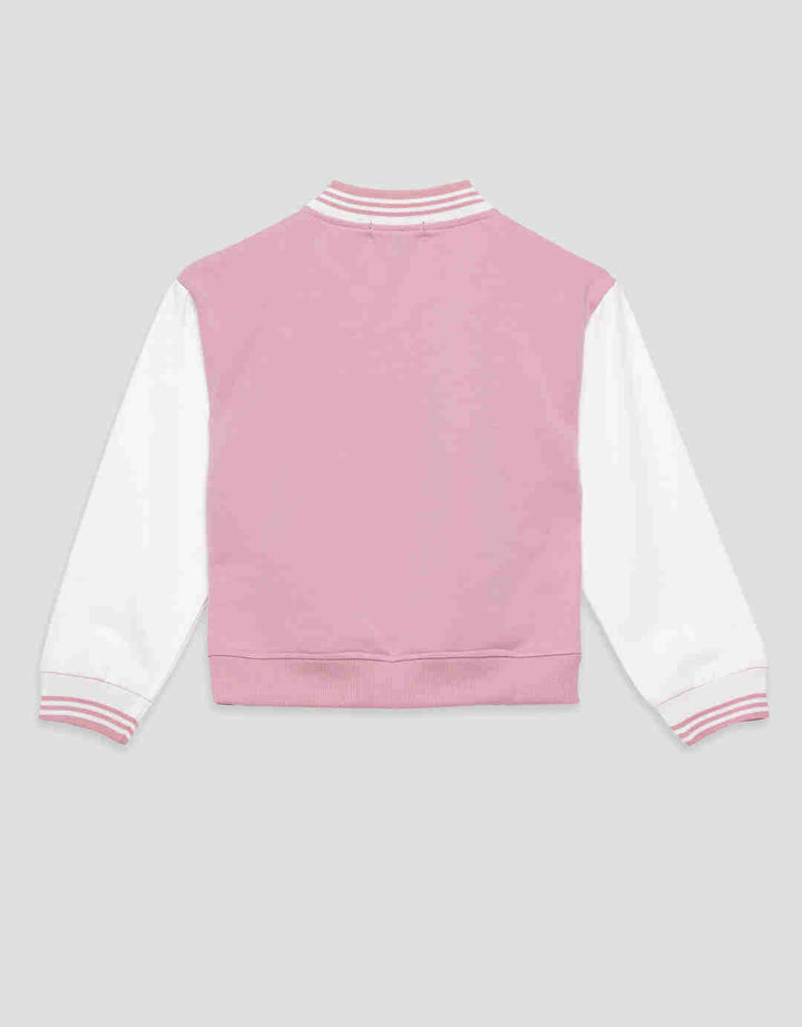 Nevada Varsity Ribbon Jaket Anak Perempuan