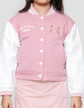 Nevada Varsity Ribbon Jaket Anak Perempuan