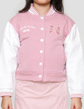 Nevada Varsity Ribbon Jaket Anak Perempuan