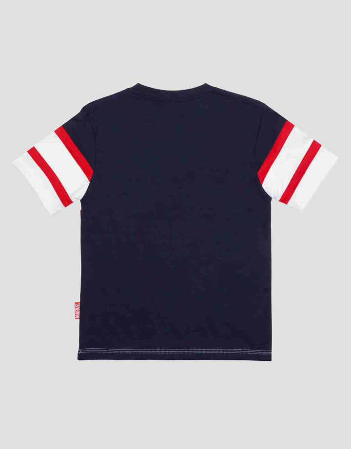 Marvel Spiderman Face Kaos Anak Laki-laki
