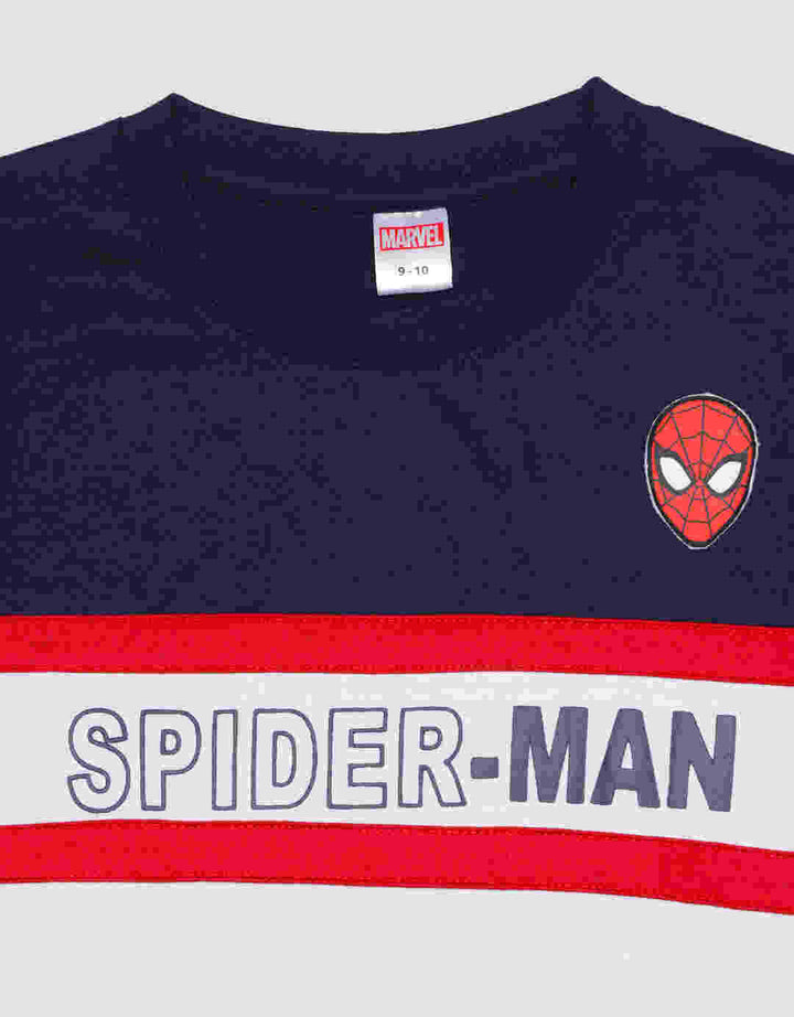 Marvel Spiderman Face Kaos Anak Laki-laki
